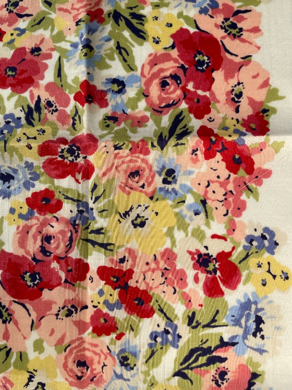 Never Worn Ralph Lauren Floral Cotton Scarf - Picture 8 of 15